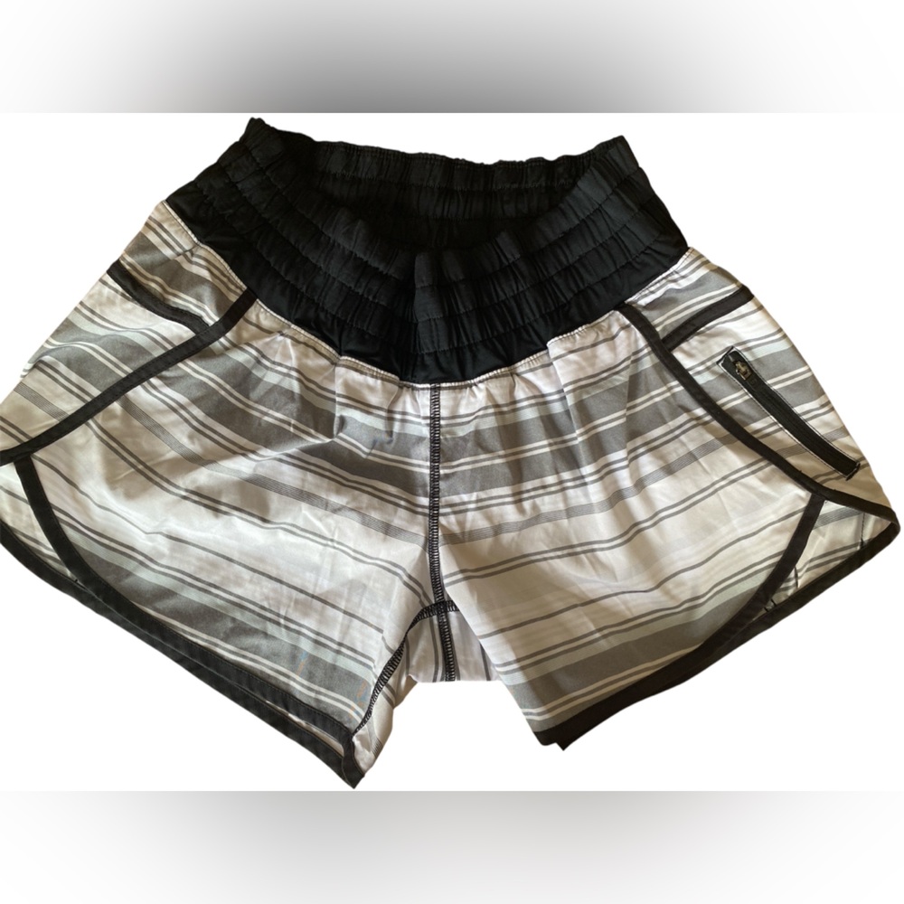 Lululemon Athletica Black and White Shorts